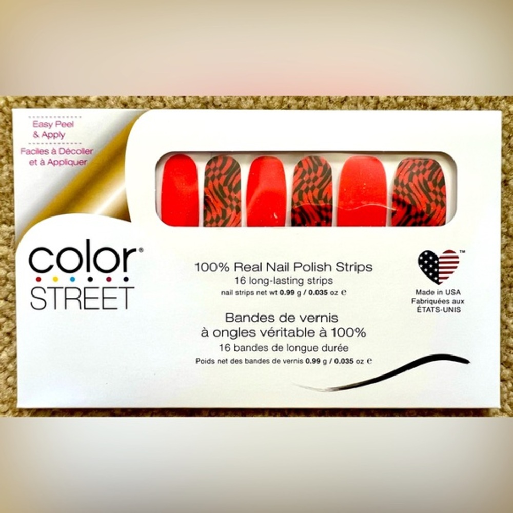 Unopened Color Street nail strips Pumpkin Queen